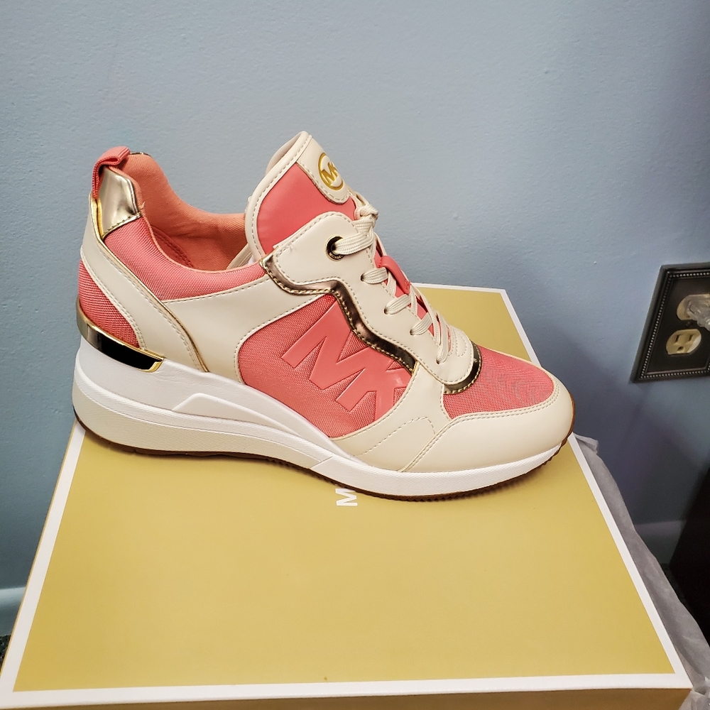 Michael Kors Crista Trainer Grapefruit